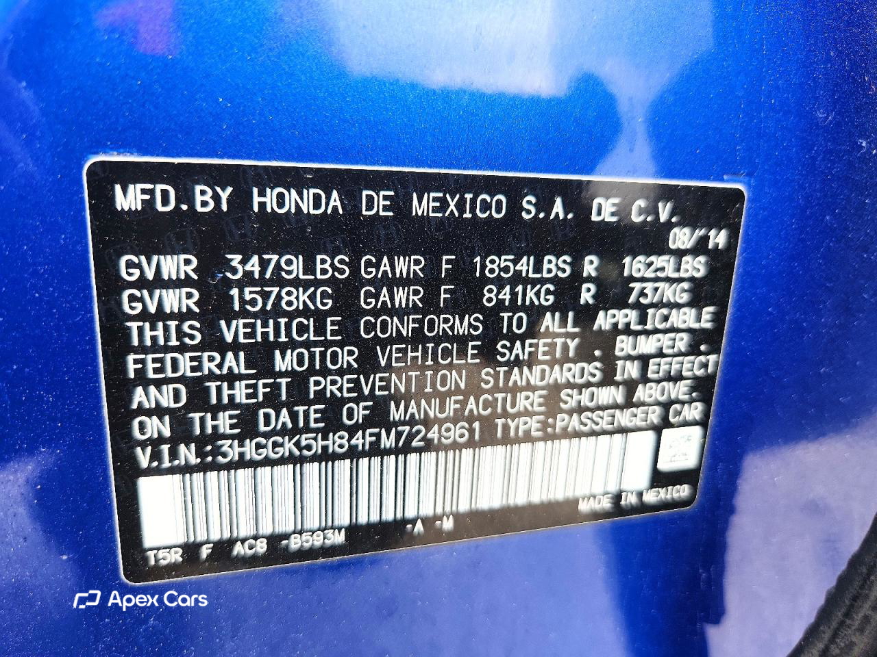 Honda Fit 2015