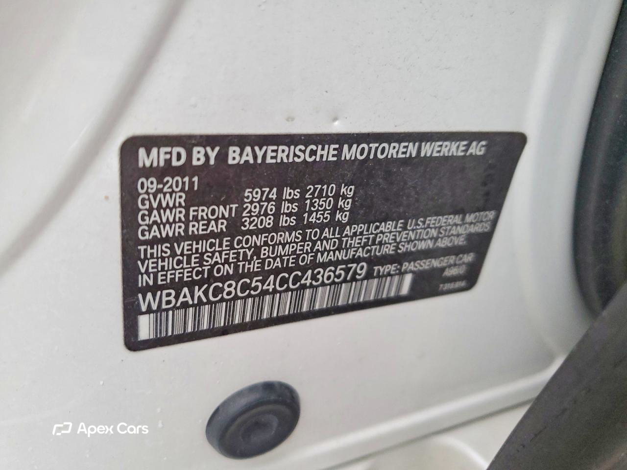 BMW Series 7 2012