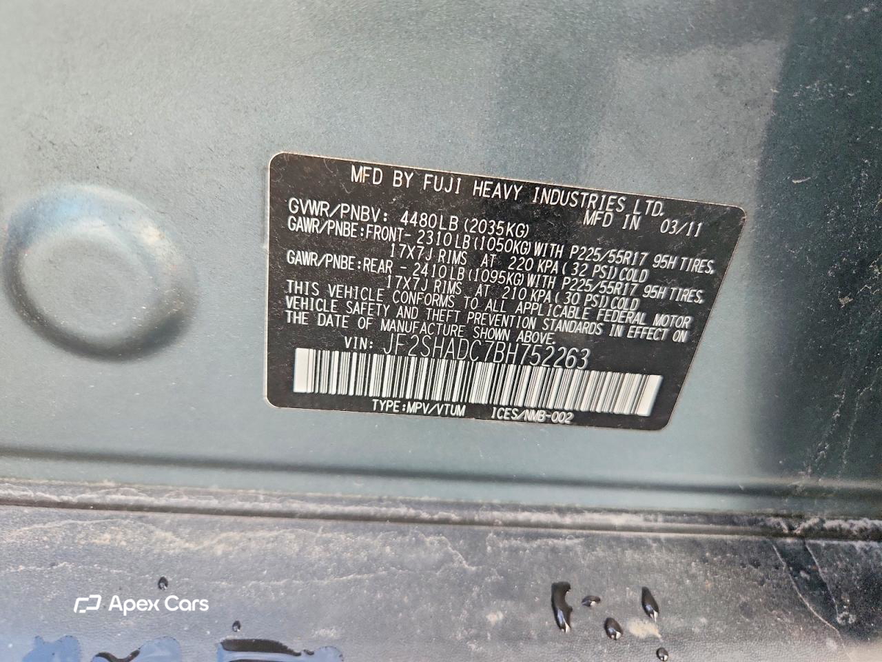 Subaru Forester 2011