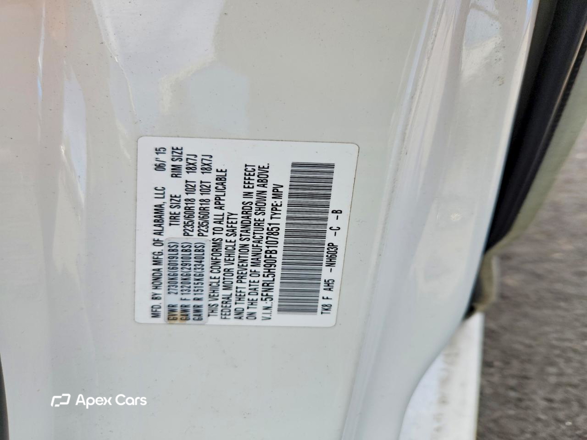 Honda Odyssey 2015