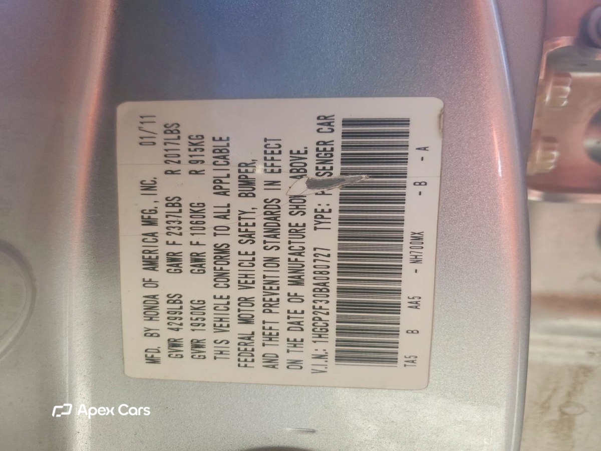 Honda Accord 2011