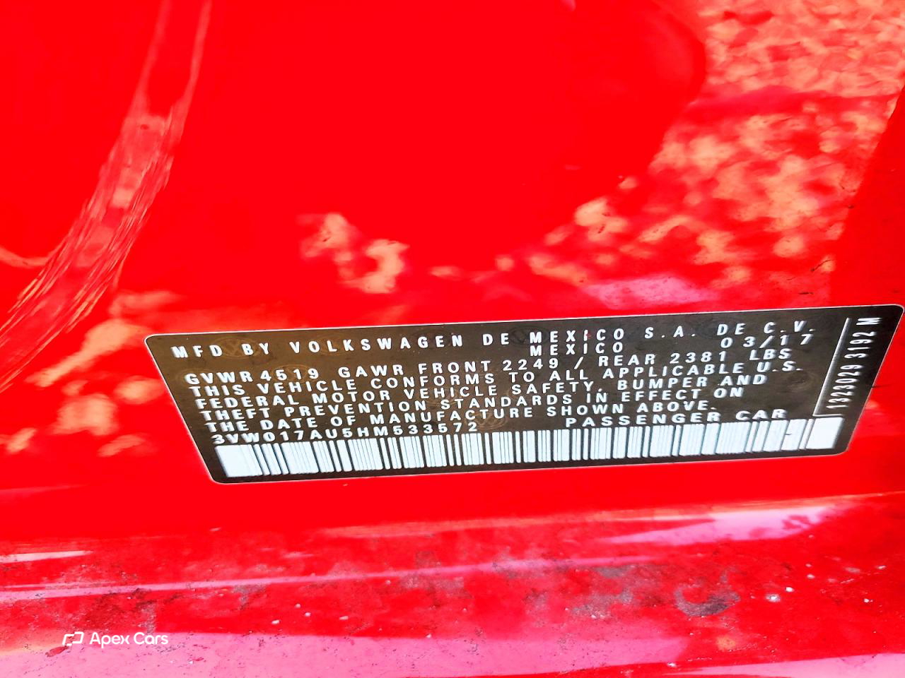 Volkswagen Golf 2017