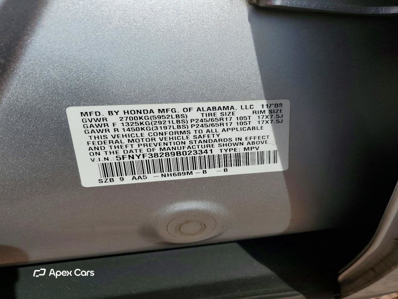 Honda Pilot 2009