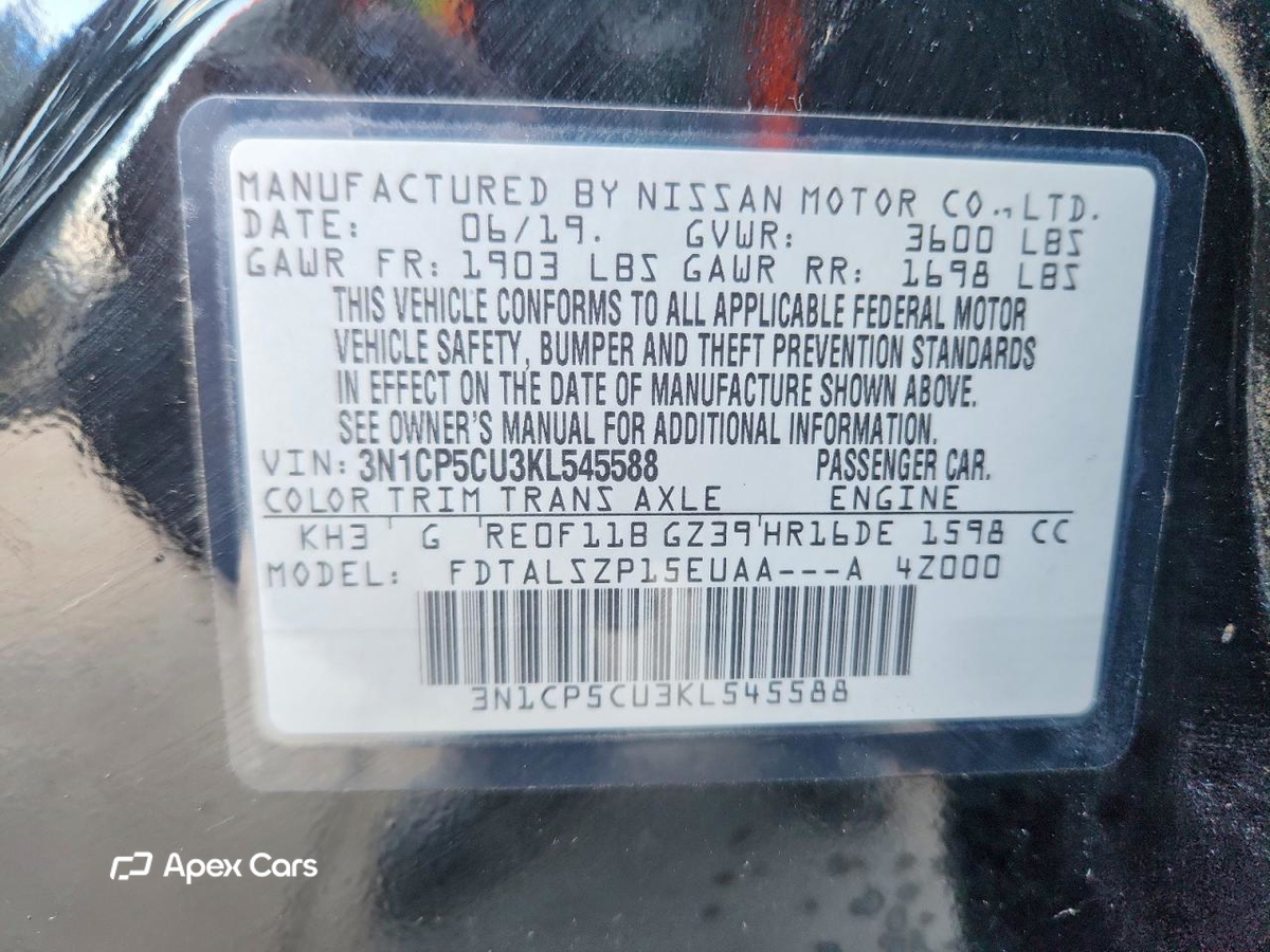 Nissan Kicks 2019