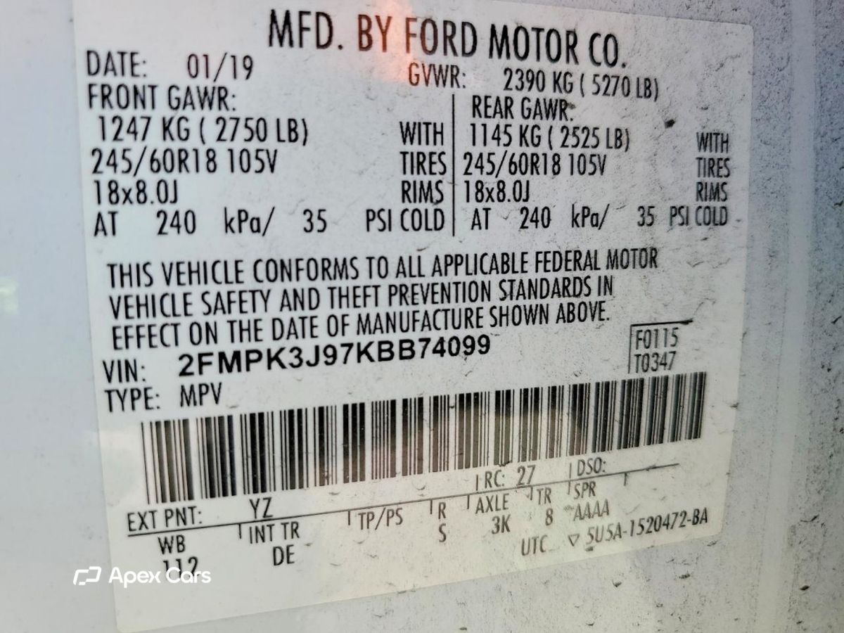 Ford Edge 2019