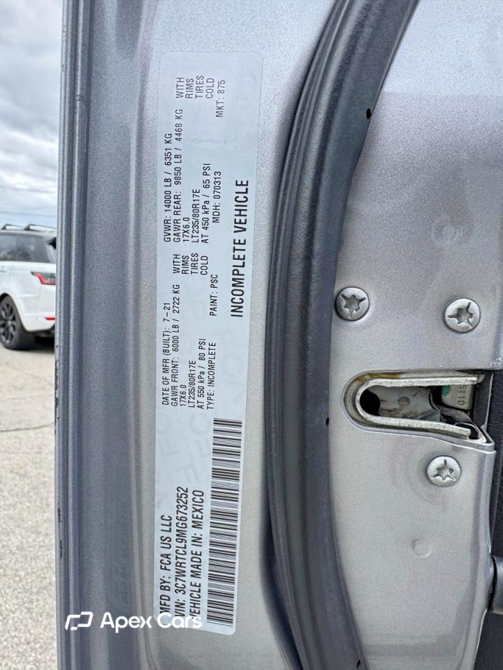 RAM 3500 2021