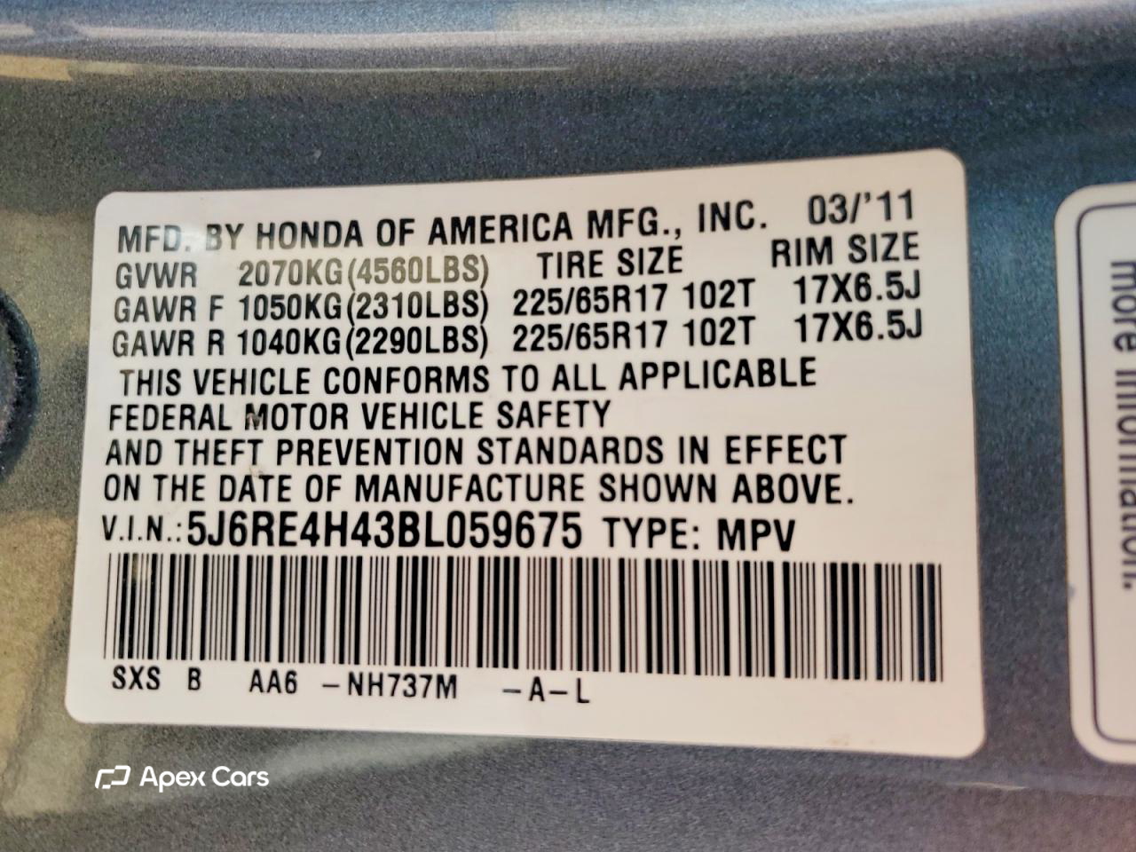 Honda CR-V 2011