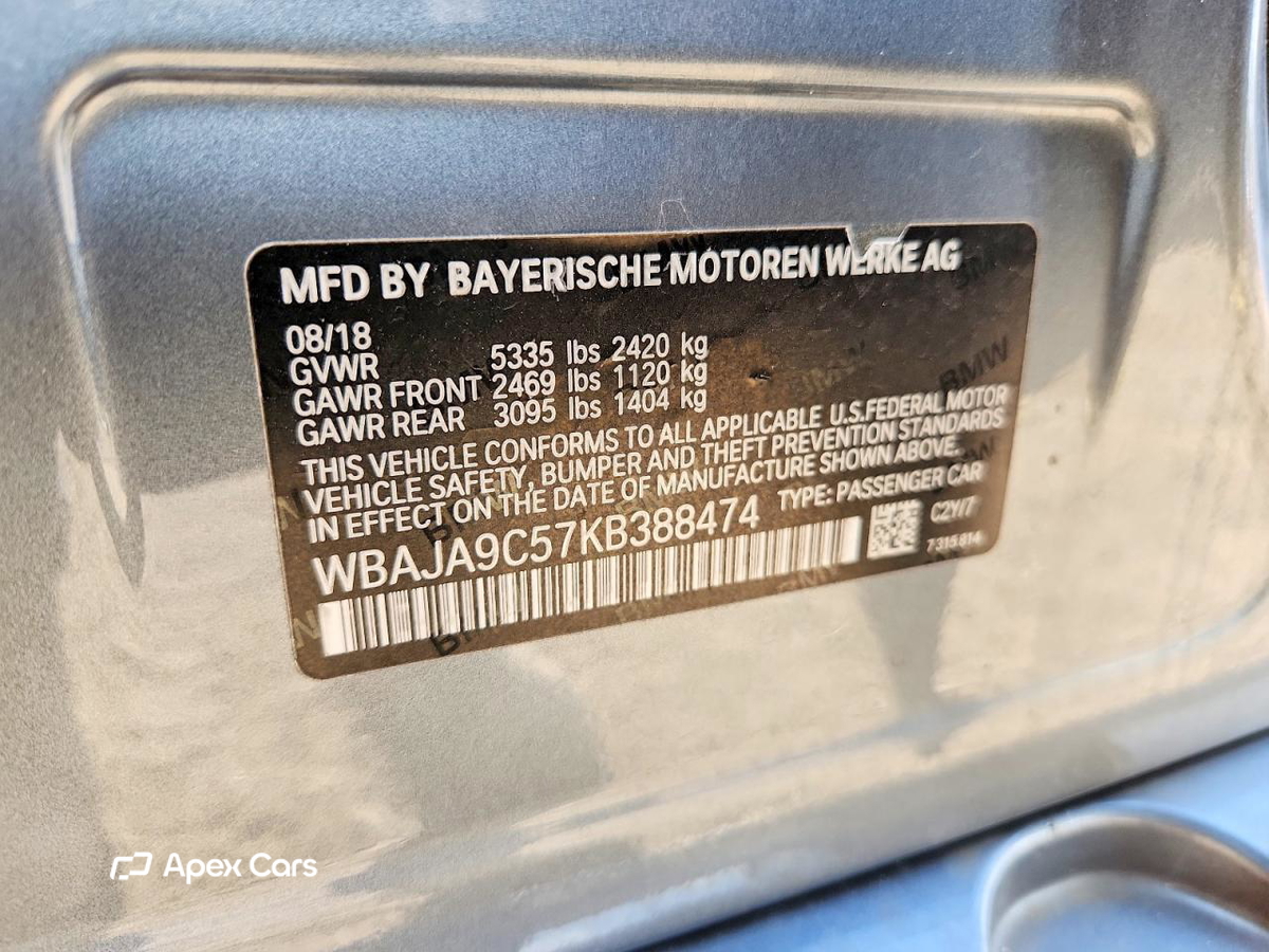 BMW Series 5 2019