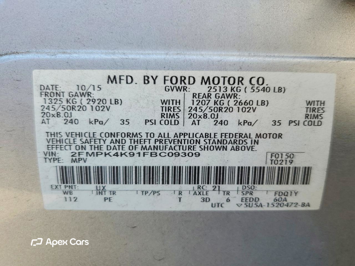 Ford Edge 2015