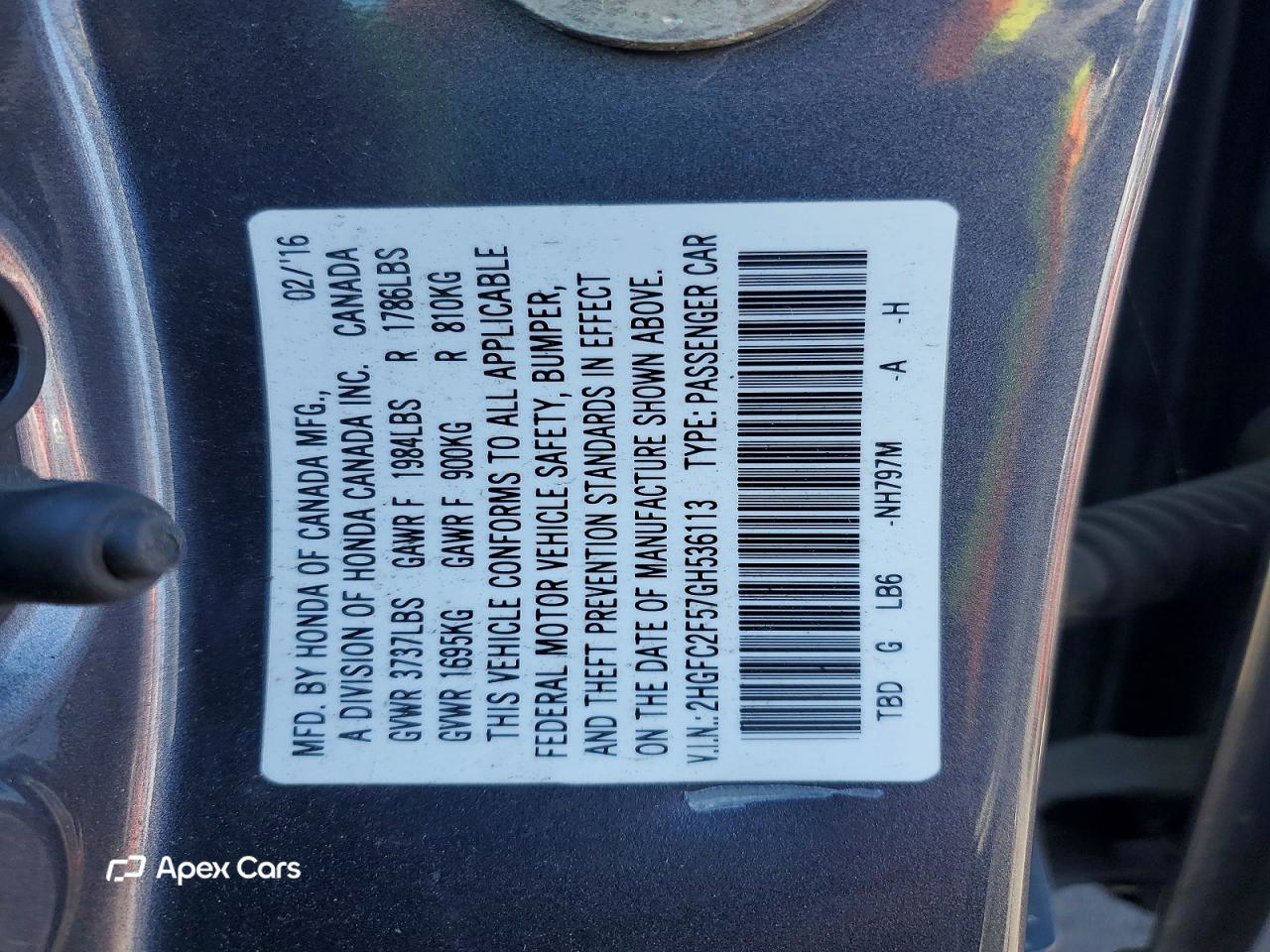 Honda Civic 2016