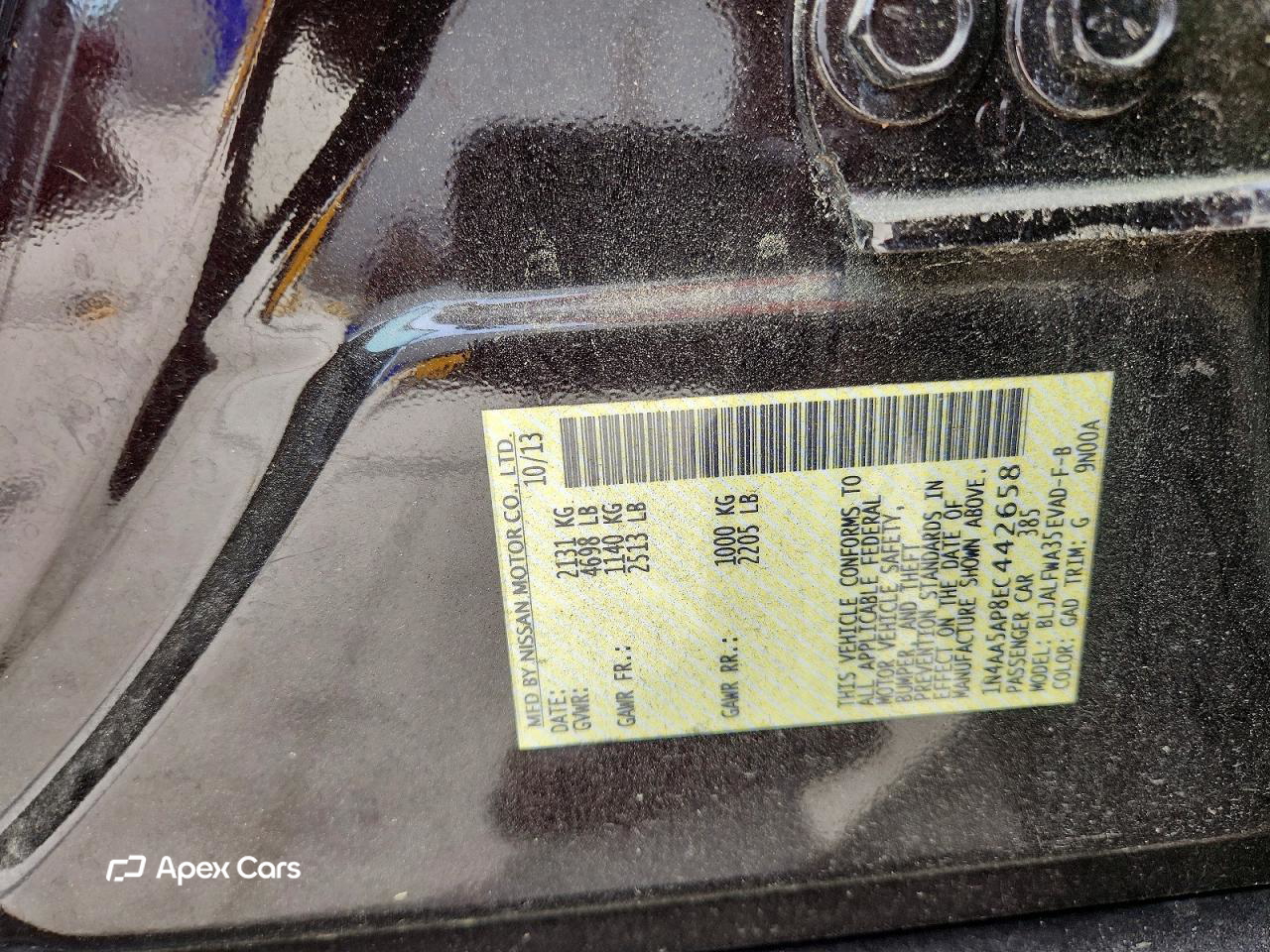 Nissan Maxima 2014