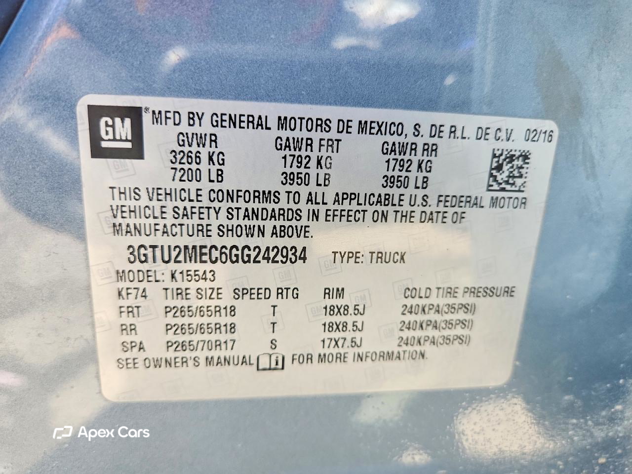 GMC Sierra 2016