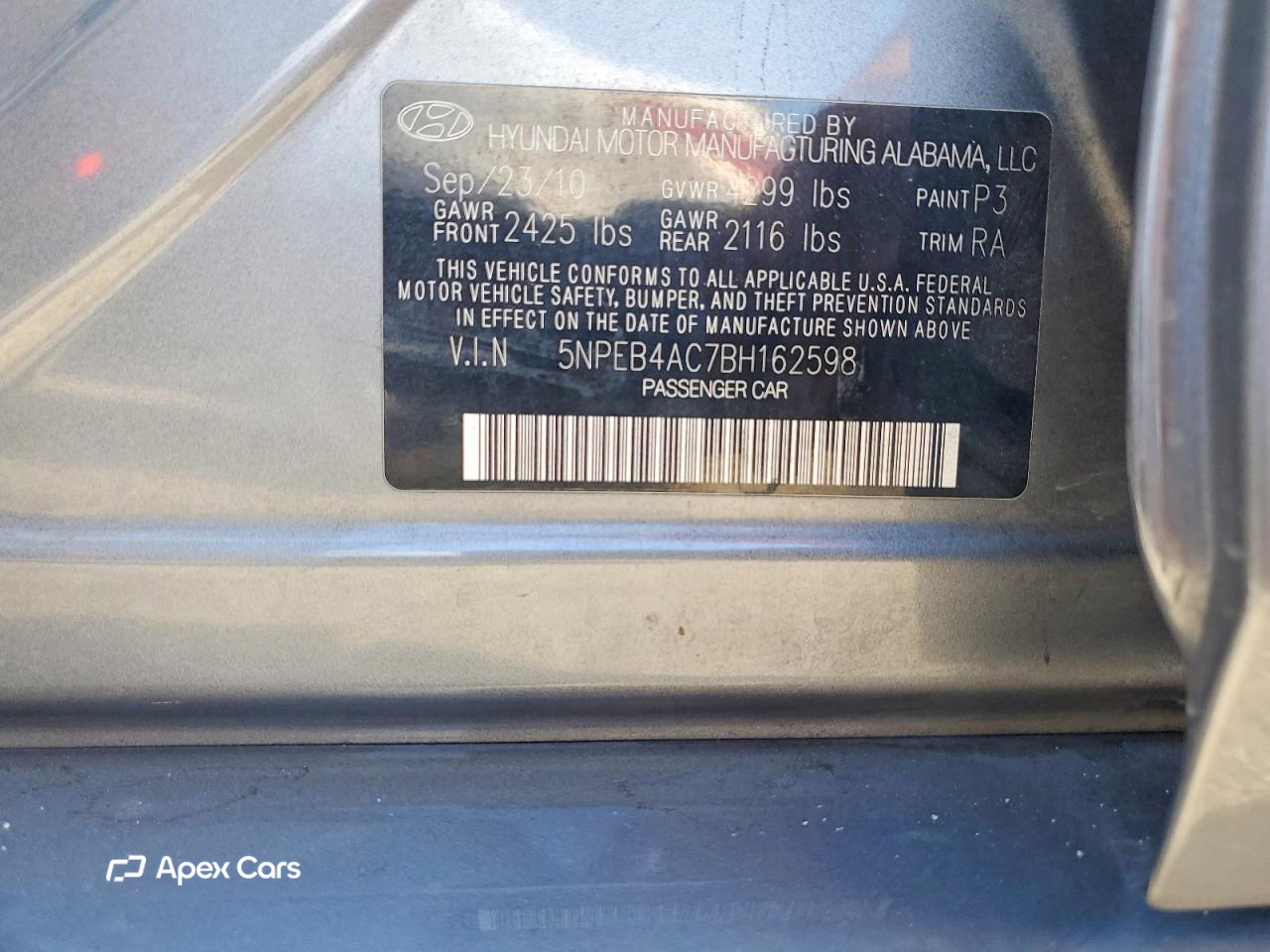 Hyundai Sonata 2011