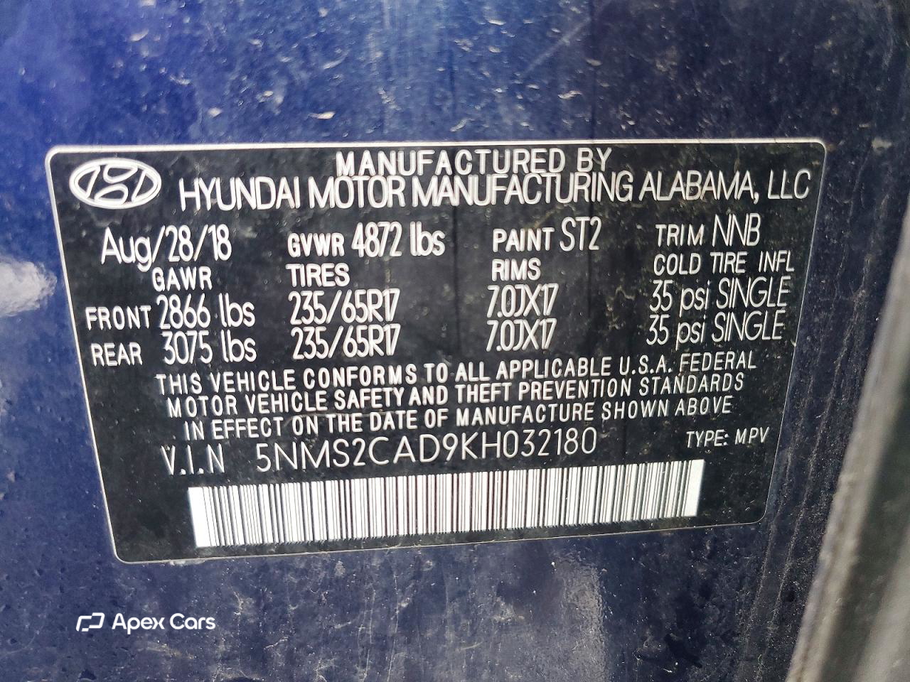 Hyundai Santa Fe 2019