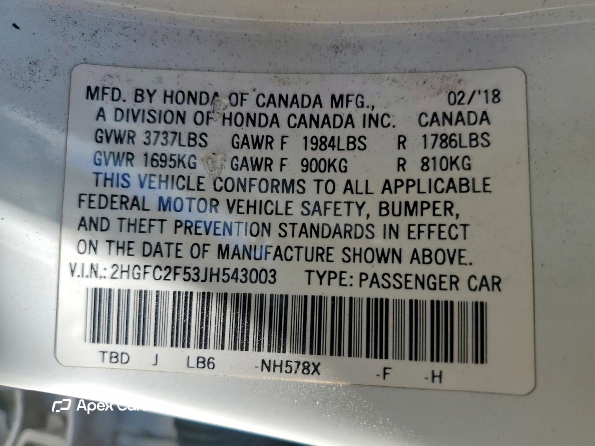 Honda Civic 2018