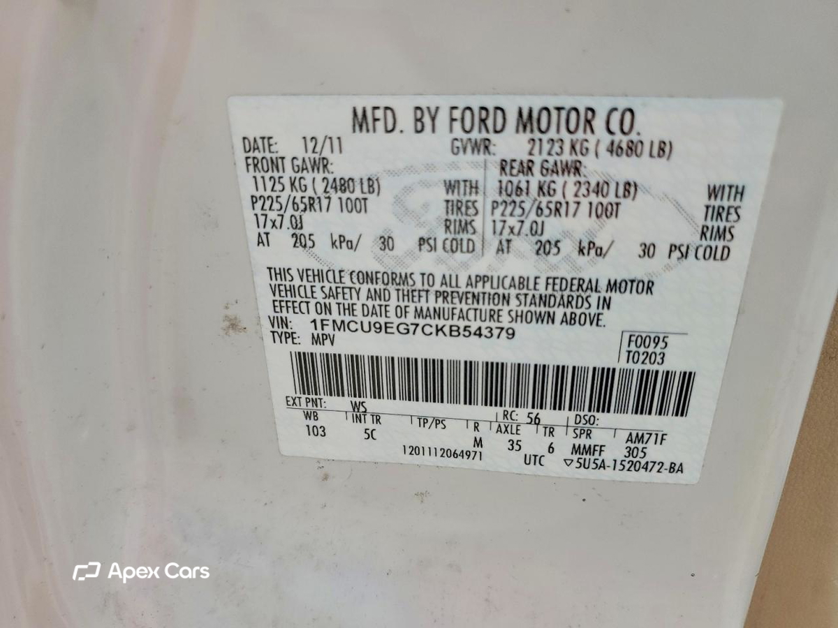 Ford Escape 2012