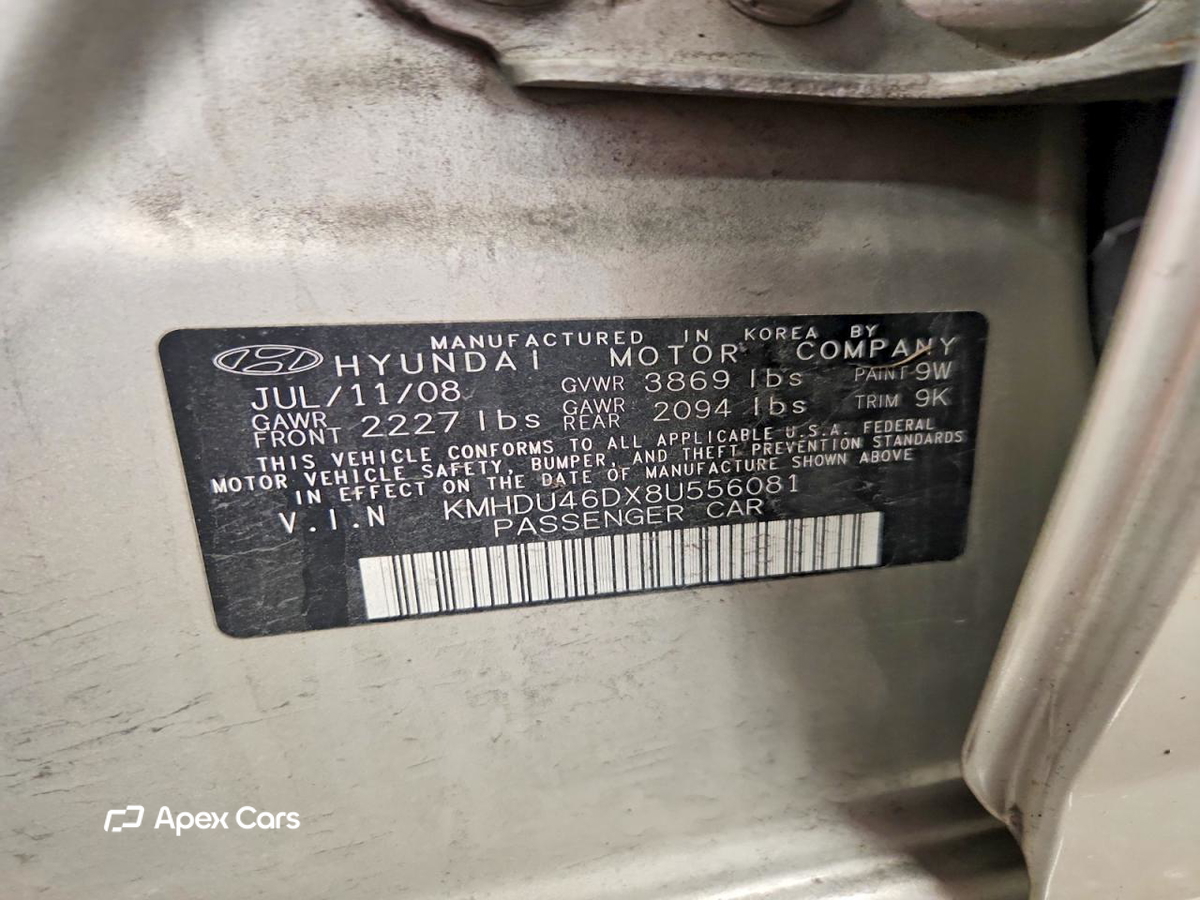 Hyundai Elantra 2008