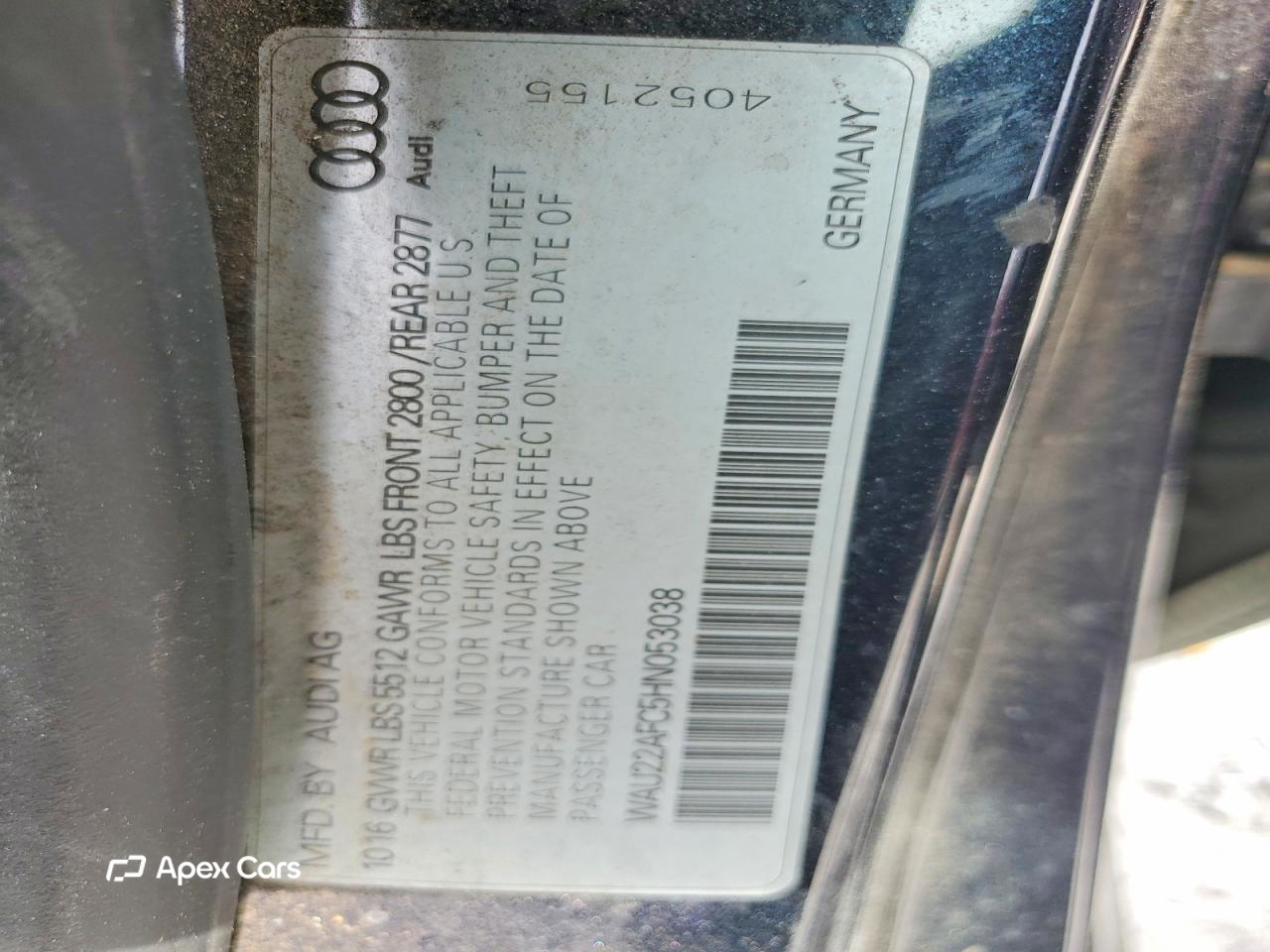 Audi A7 2017