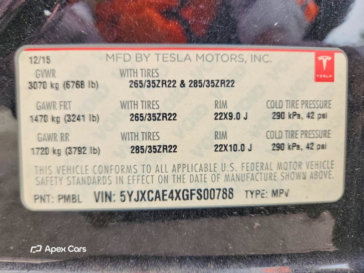 Tesla Model X 2016