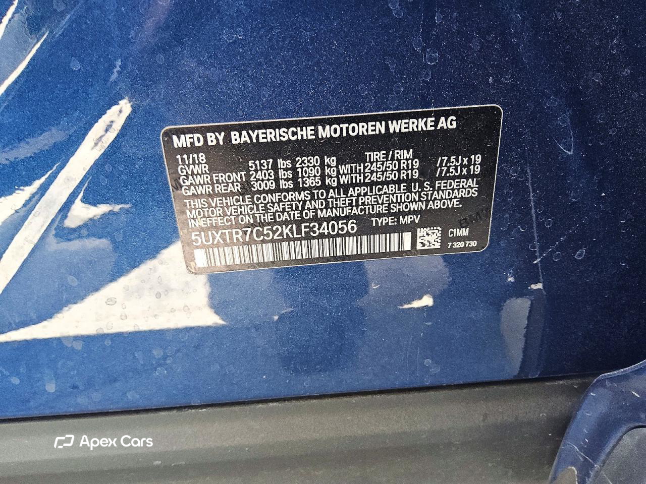 BMW X3 2019