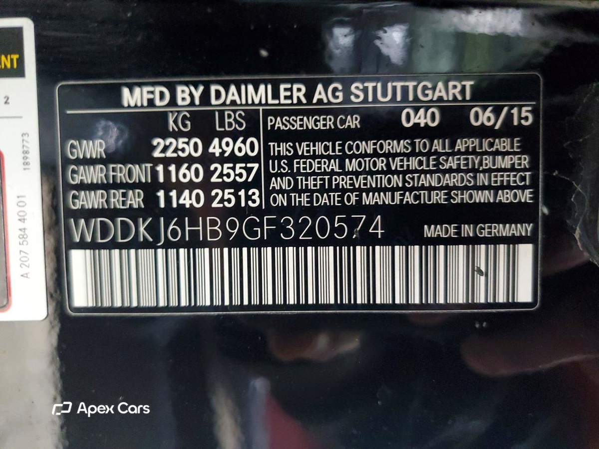 Mercedes-Benz E-klasse 2016