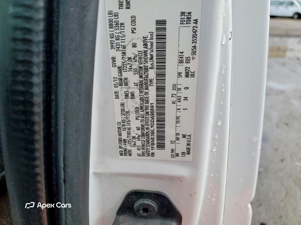 Ford Econoline 2012
