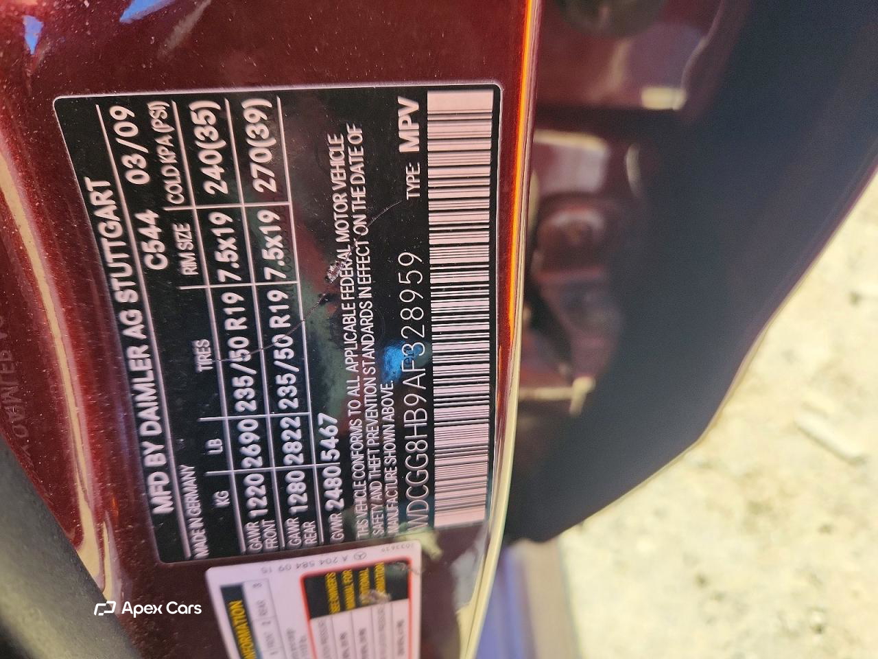 Mercedes-Benz GLK-klasse 2010