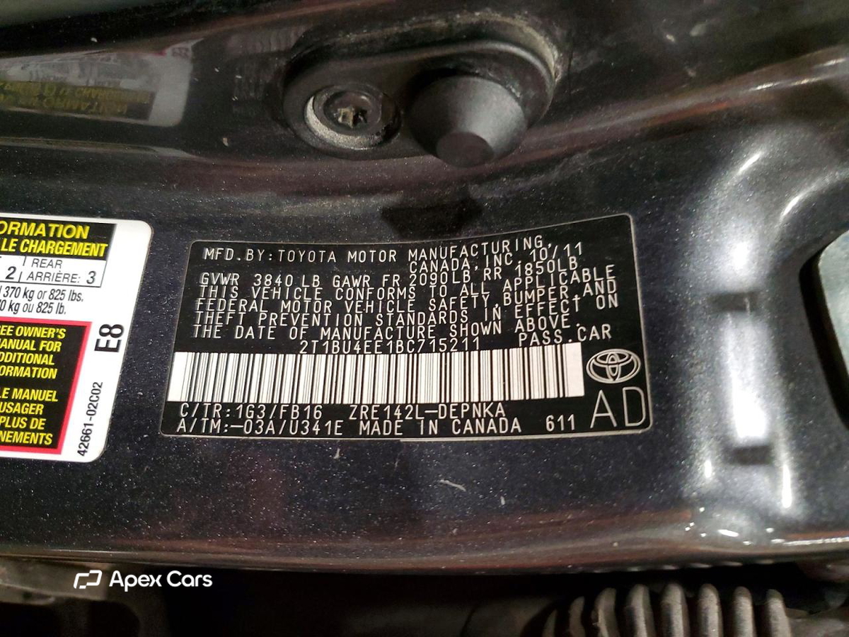 Toyota Corolla 2011