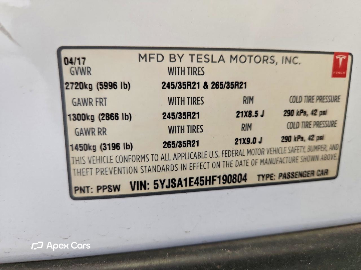 Tesla Model S 2017