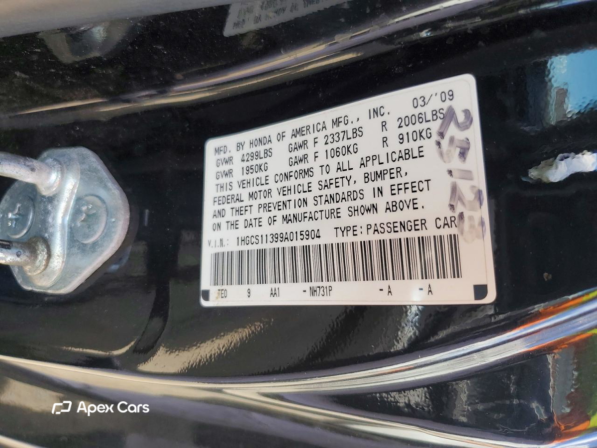 Honda Accord 2009