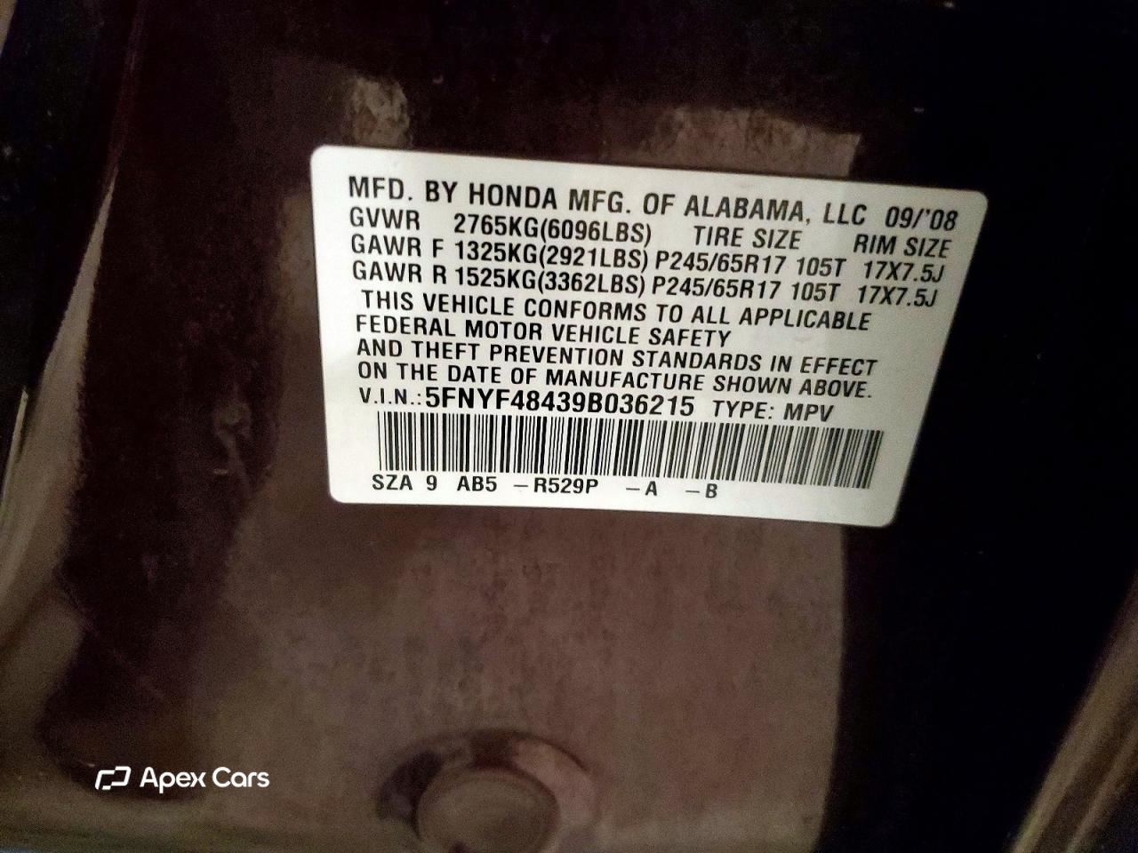 Honda Pilot 2009