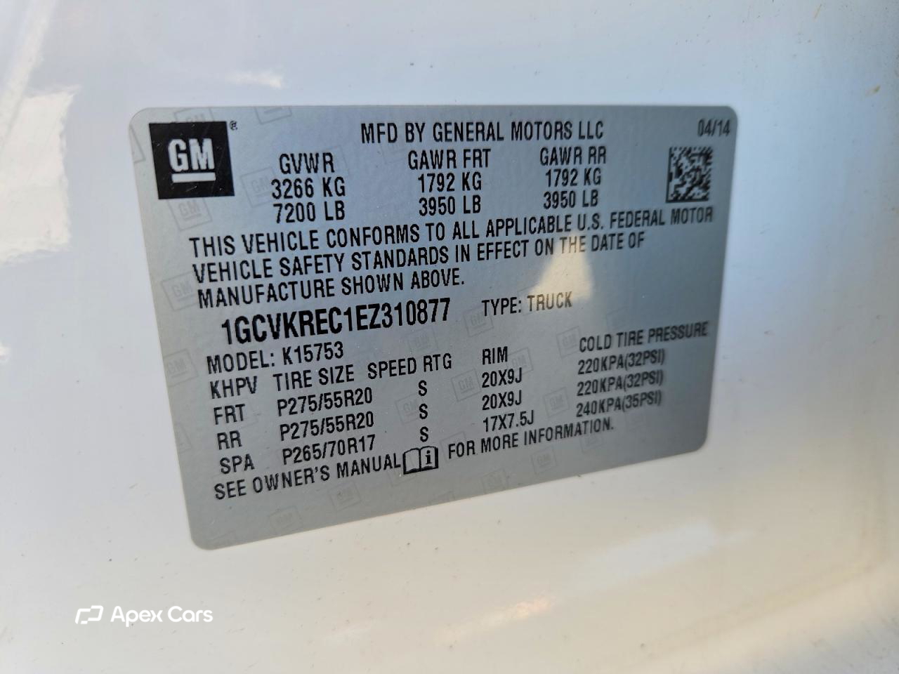 Chevrolet Silverado 2014