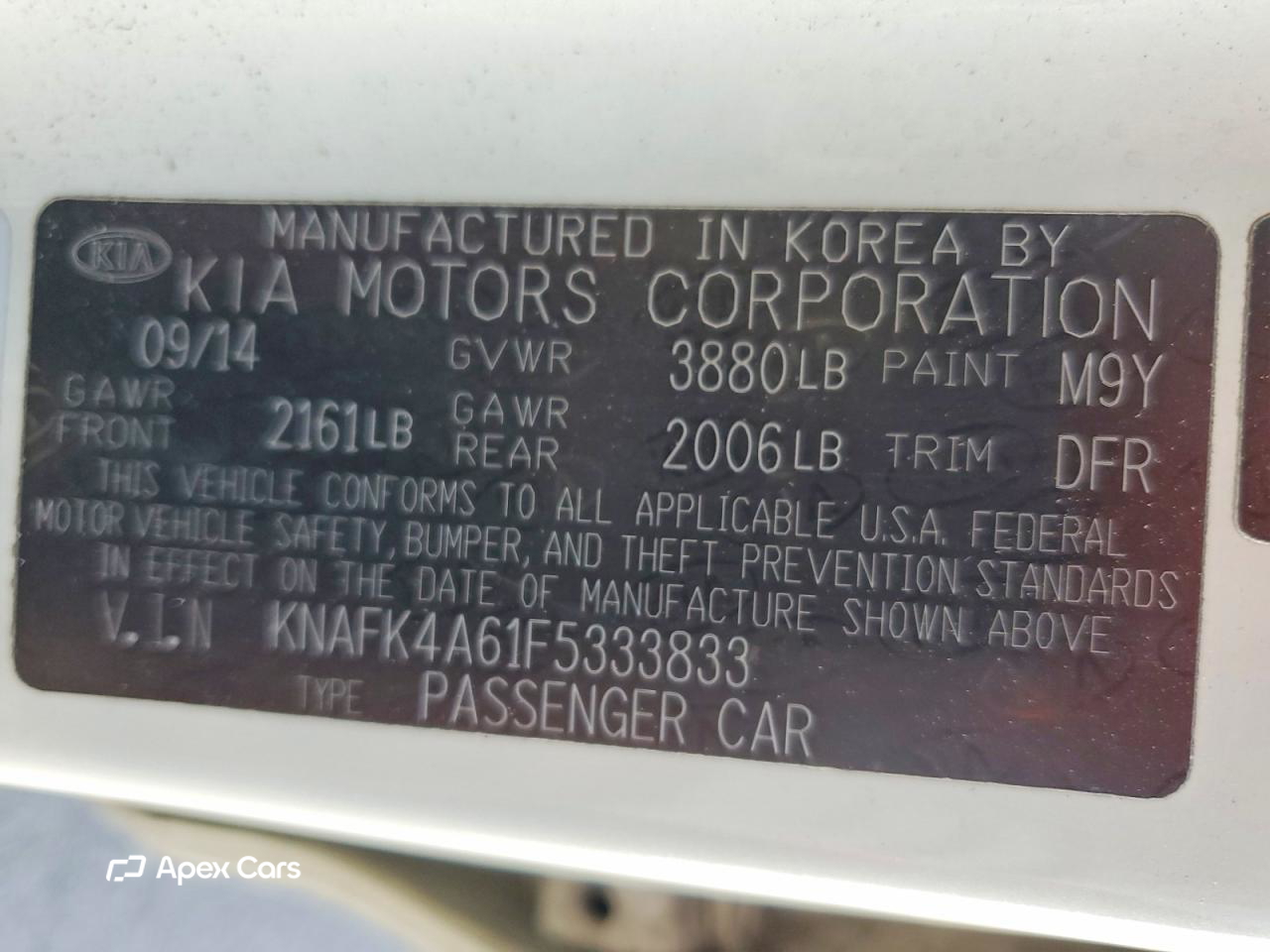 Kia Forte 2015