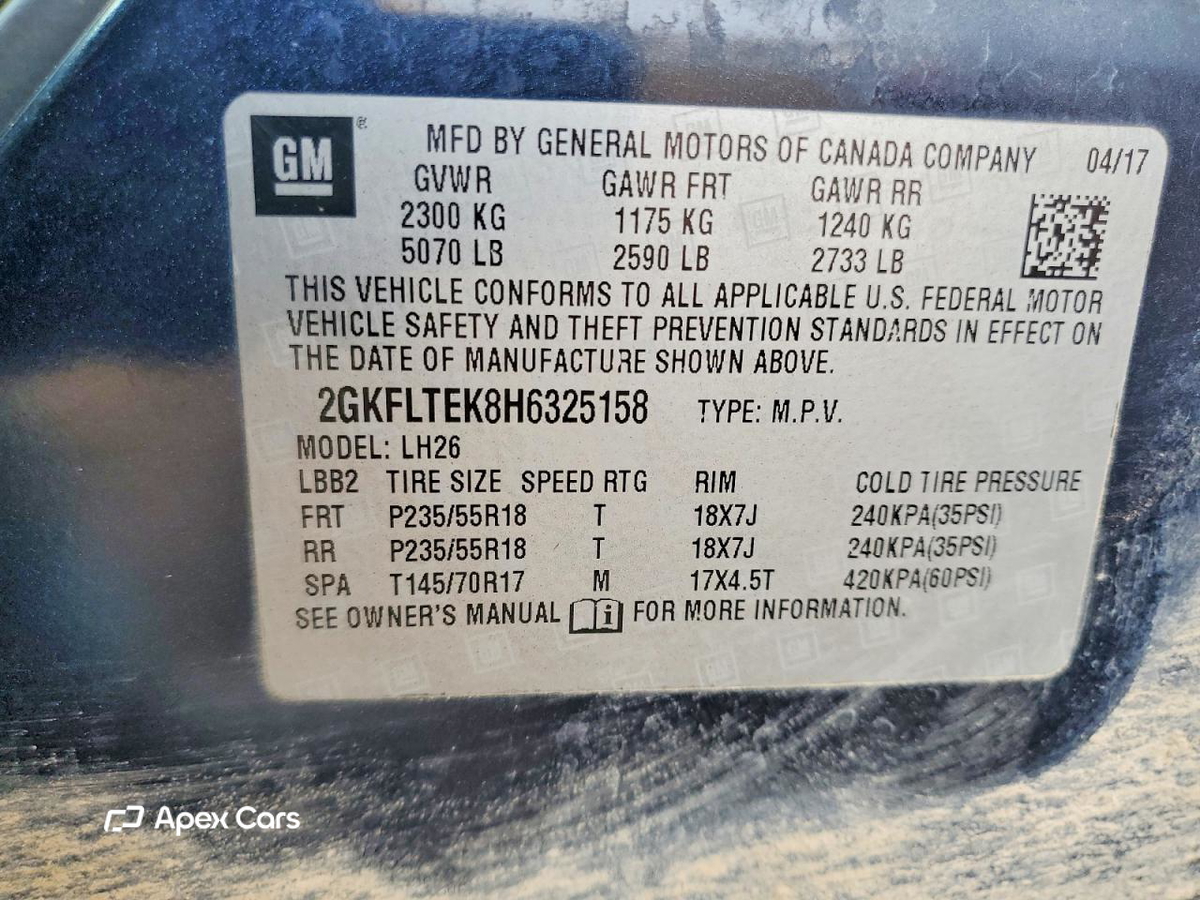 GMC Terrain 2017