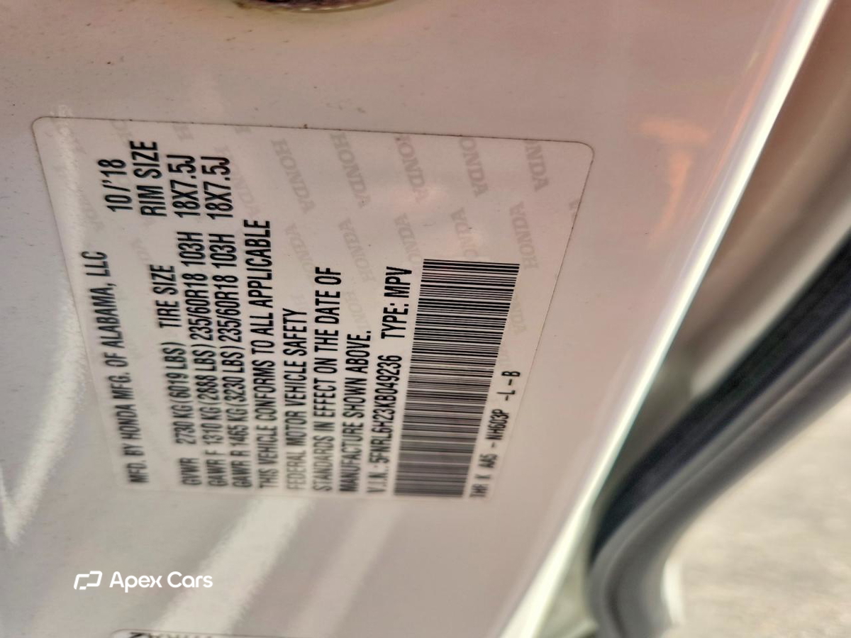 Honda Odyssey 2019