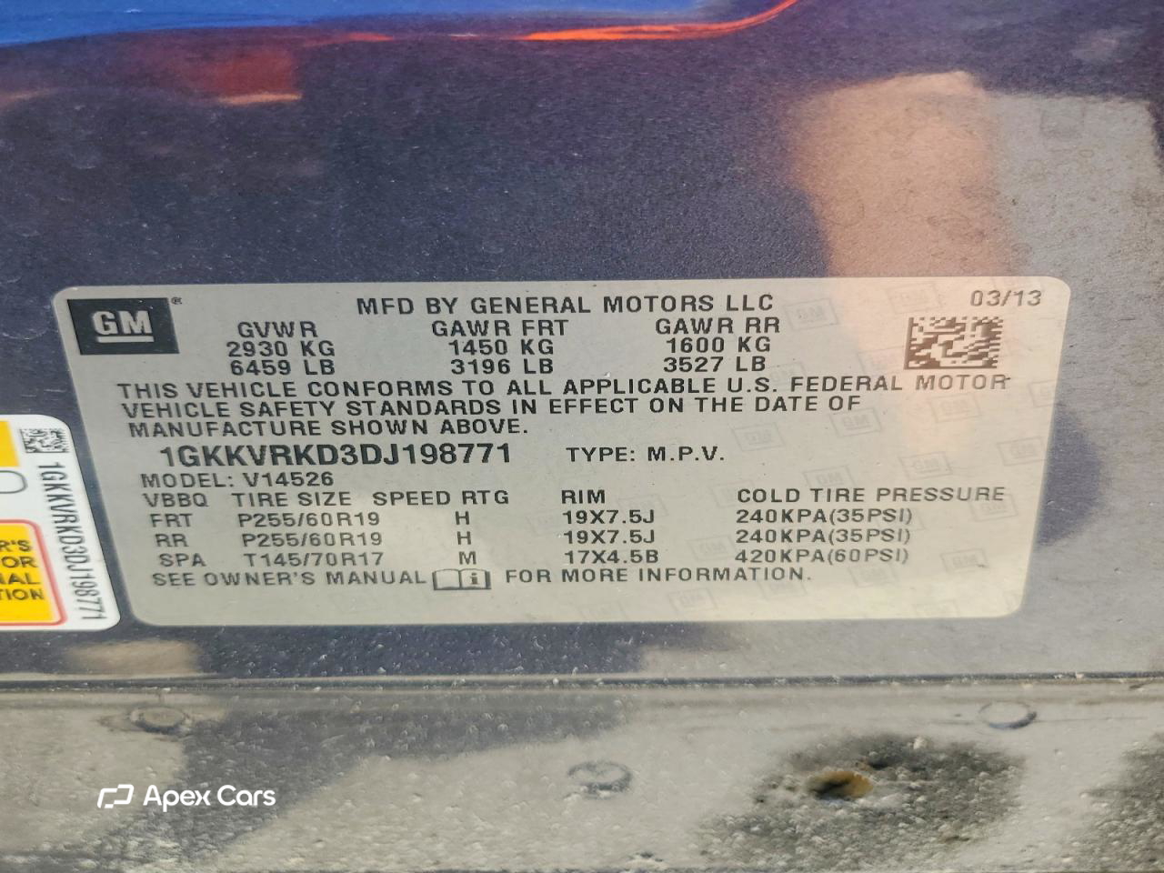 GMC Acadia 2013