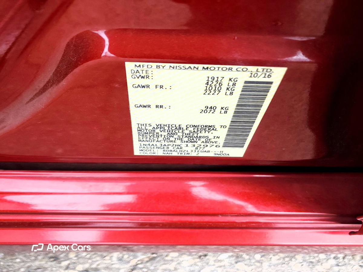 Nissan Altima 2017