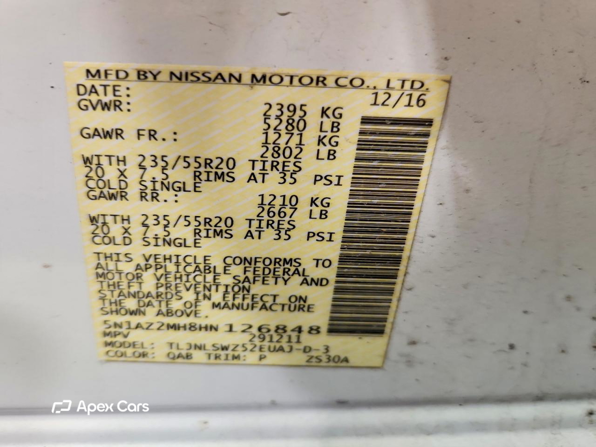 Nissan Murano 2017