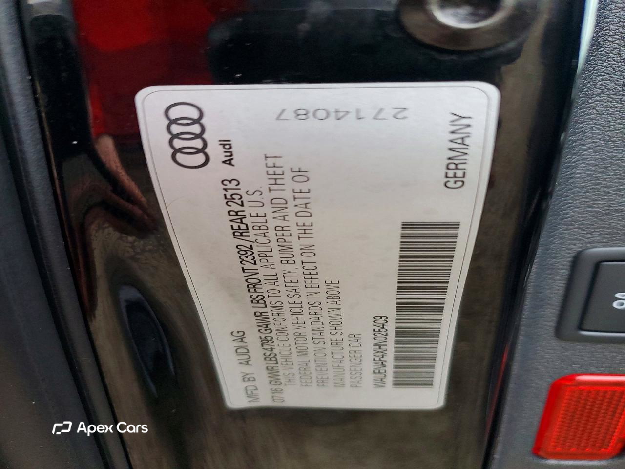 Audi A4 2017