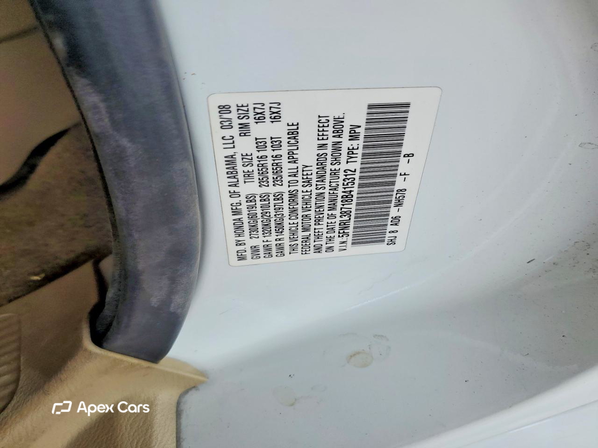 Honda Odyssey 2008