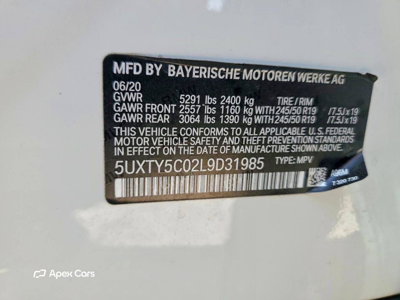 BMW X3 2020