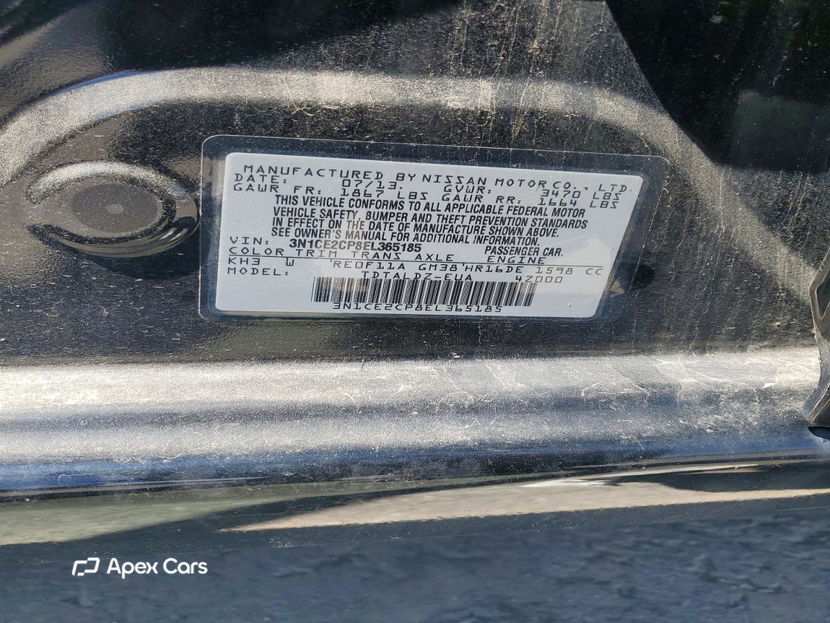 Nissan Versa 2014