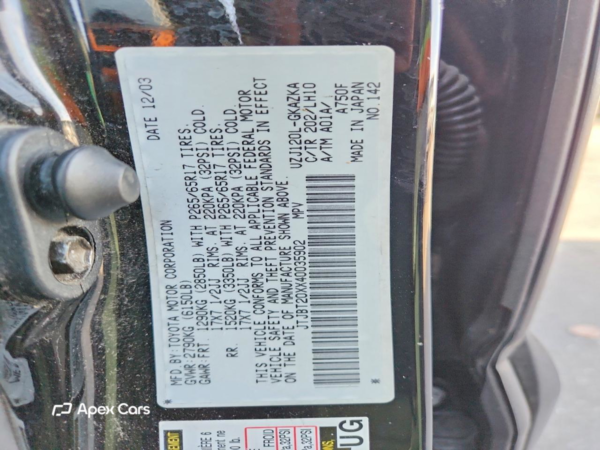 Lexus GX 2004