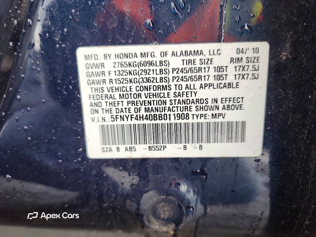 Honda Pilot 2011