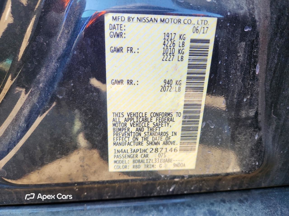 Nissan Altima 2017