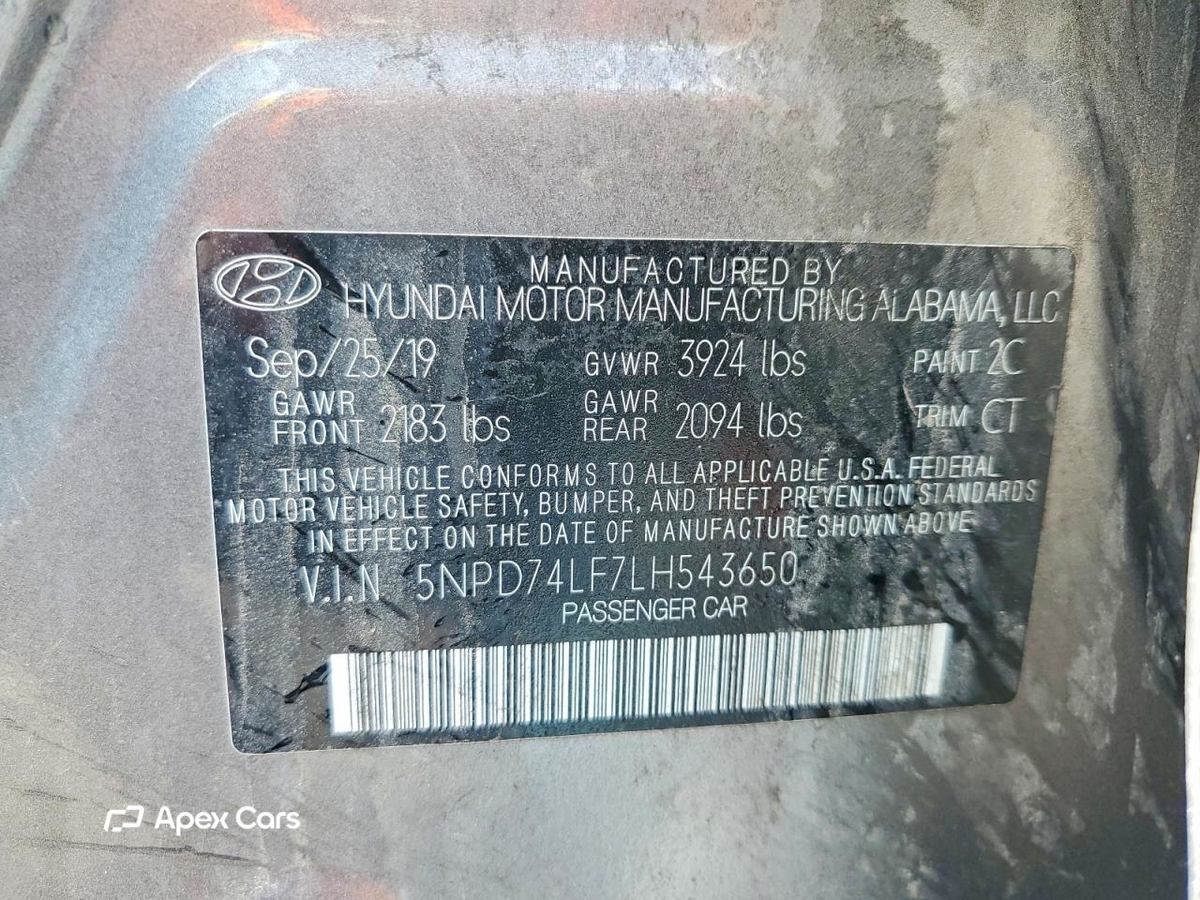 Hyundai Elantra 2020