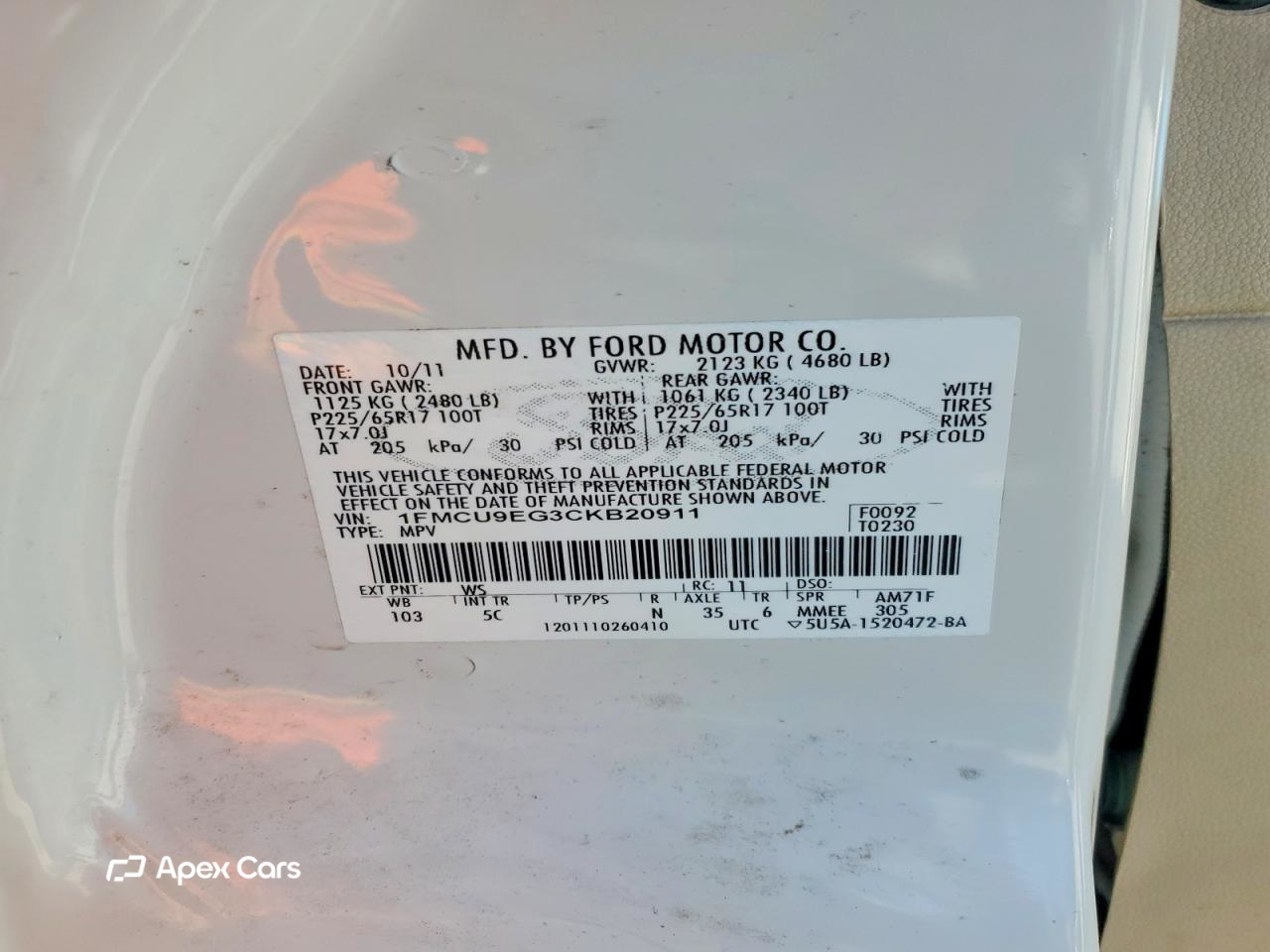 Ford Escape 2012