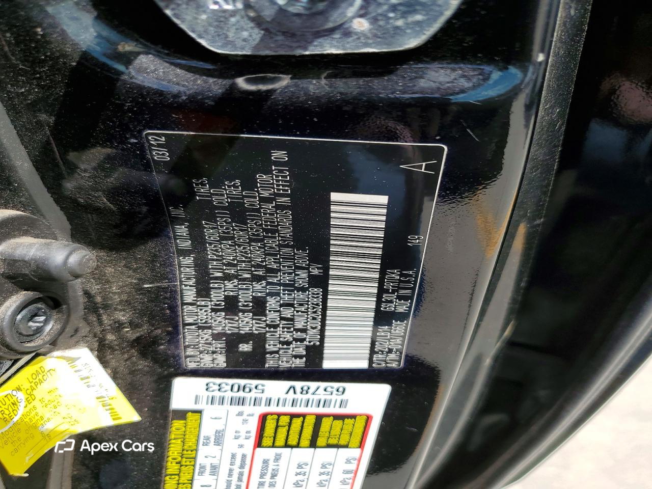Toyota Sienna 2012