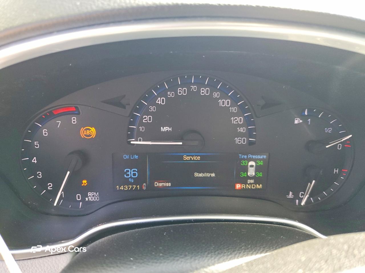 Cadillac SRX 2016