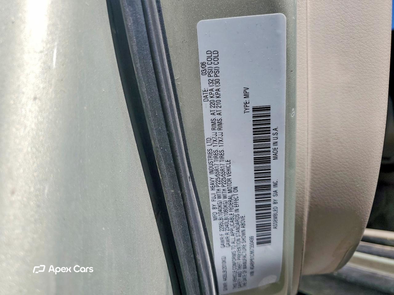 Subaru Legacy 2006